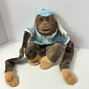 Reinhart Collection Monkey Plush Vintage 11” tall